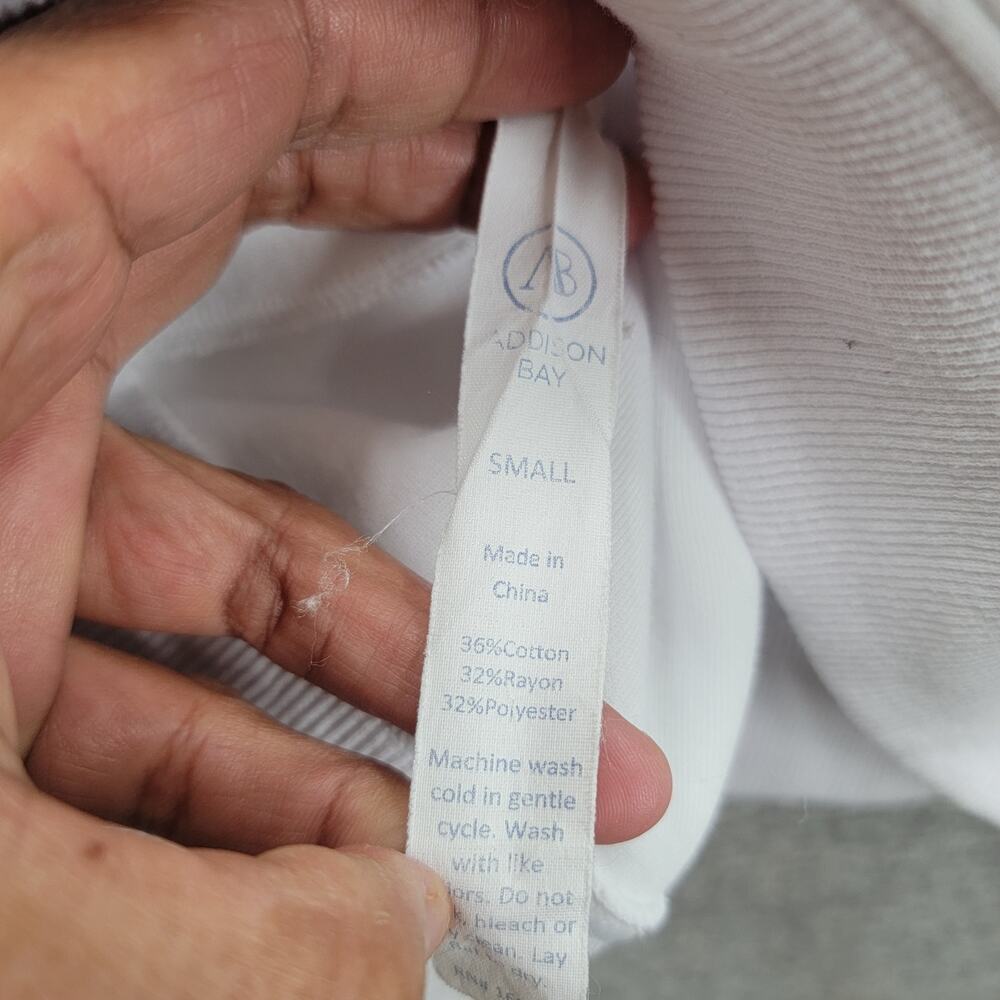 Addison Bay White Puff Sleeve Blouse - Picture 6 of 8